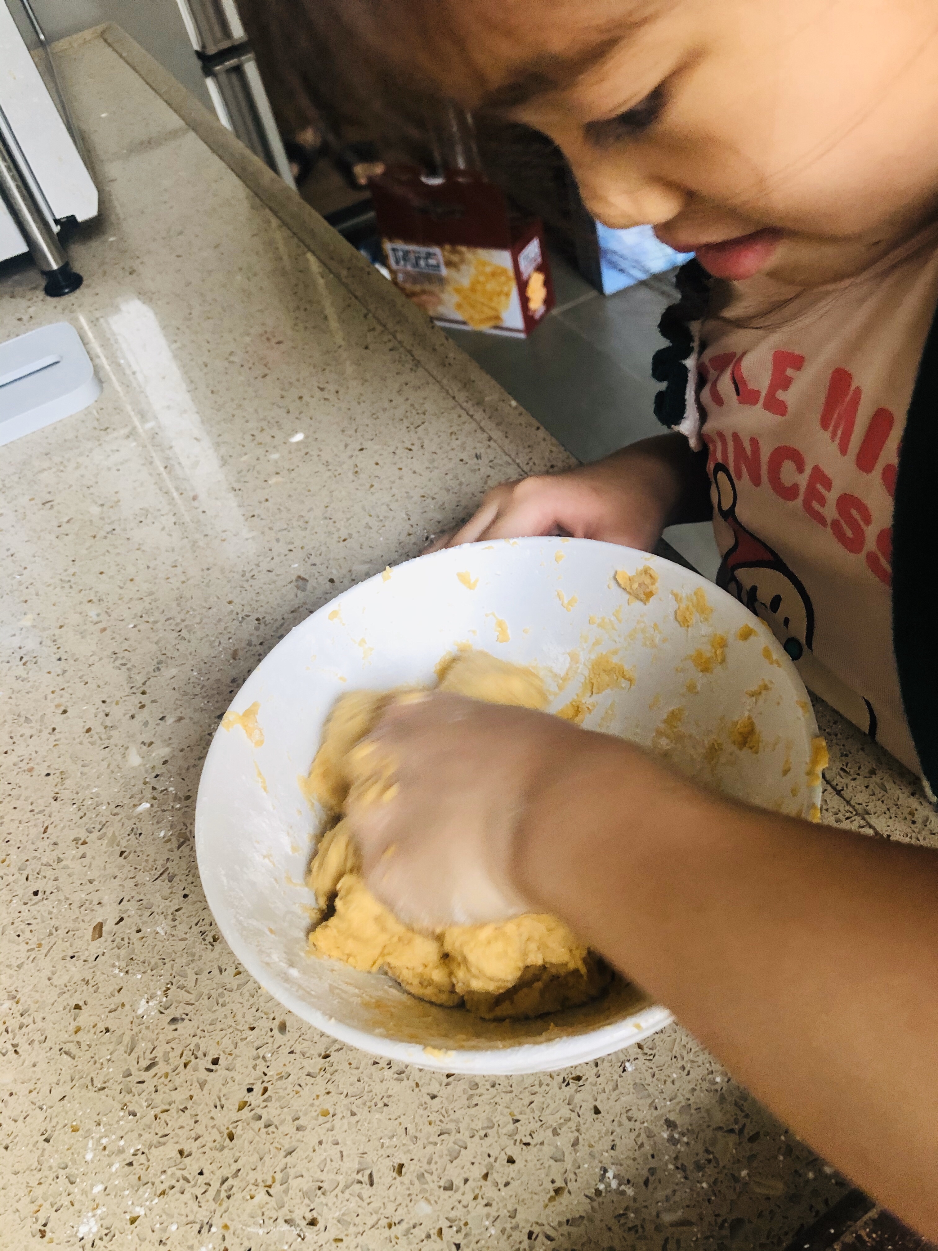 孩子都能做的无糖健康地瓜饼的做法 步骤3