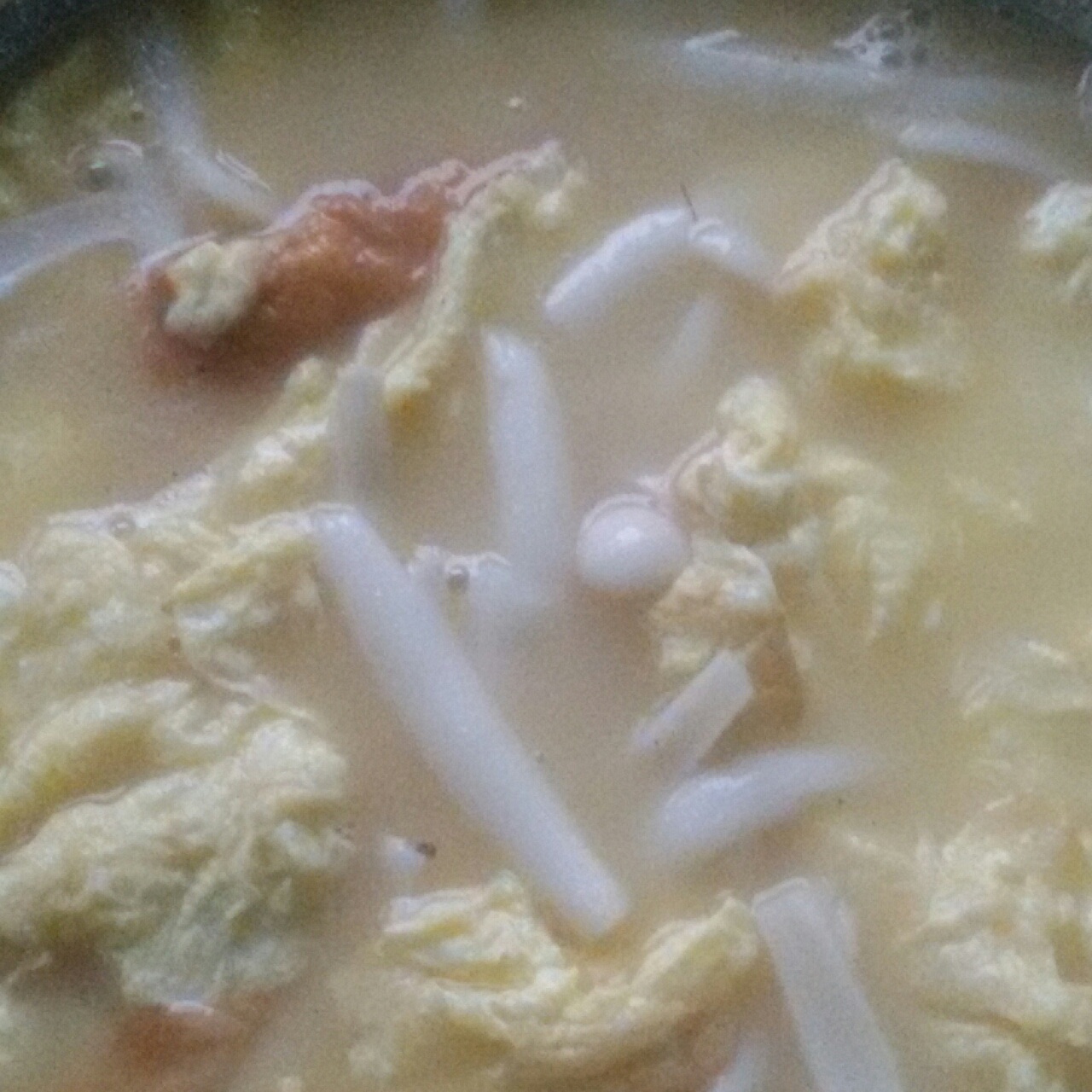 菌菇蛋汤