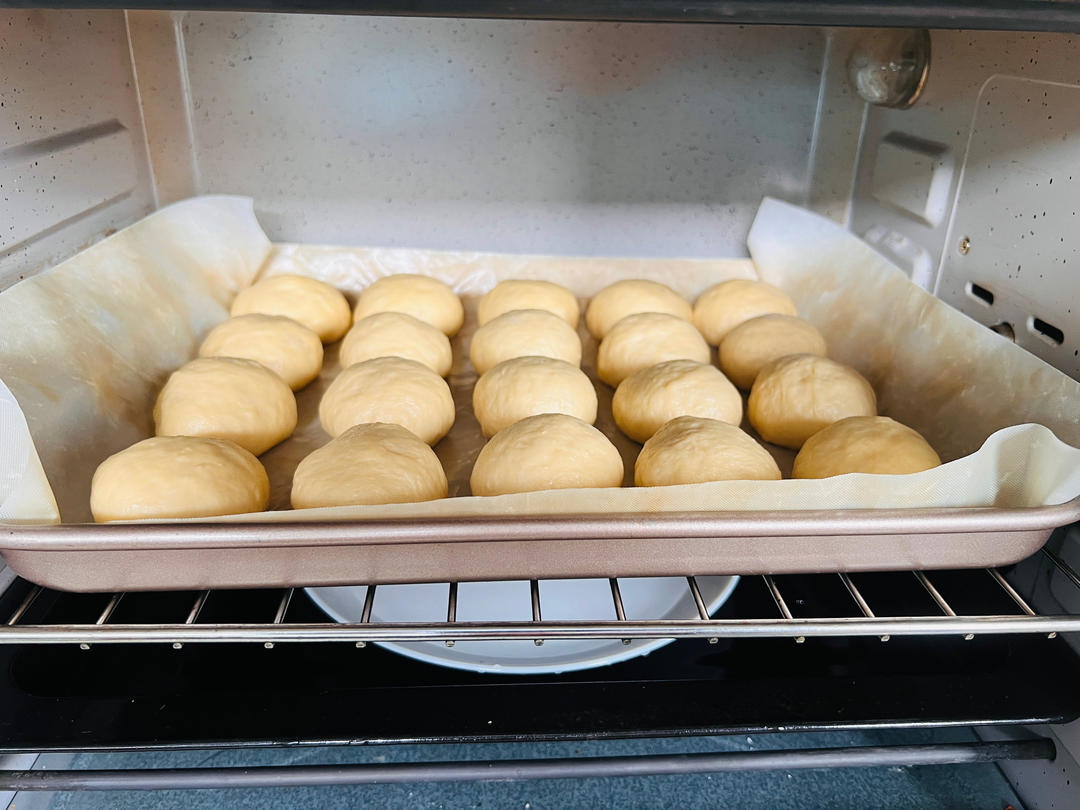 云朵牛奶小面包（无油低糖）❗️免揉面免手套膜❗️