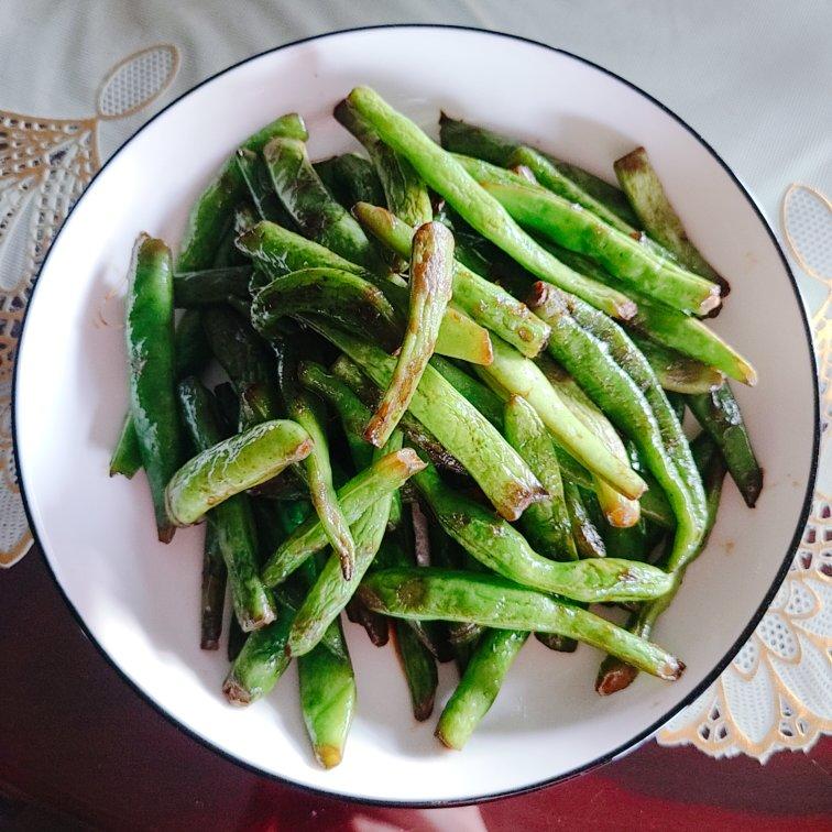 清炒四季豆