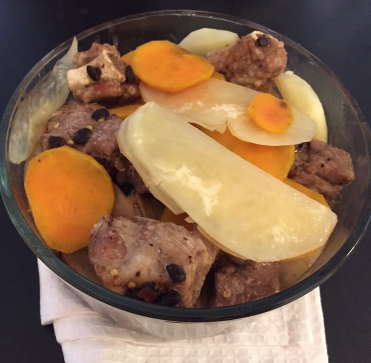 豉椒蒸土豆排骨