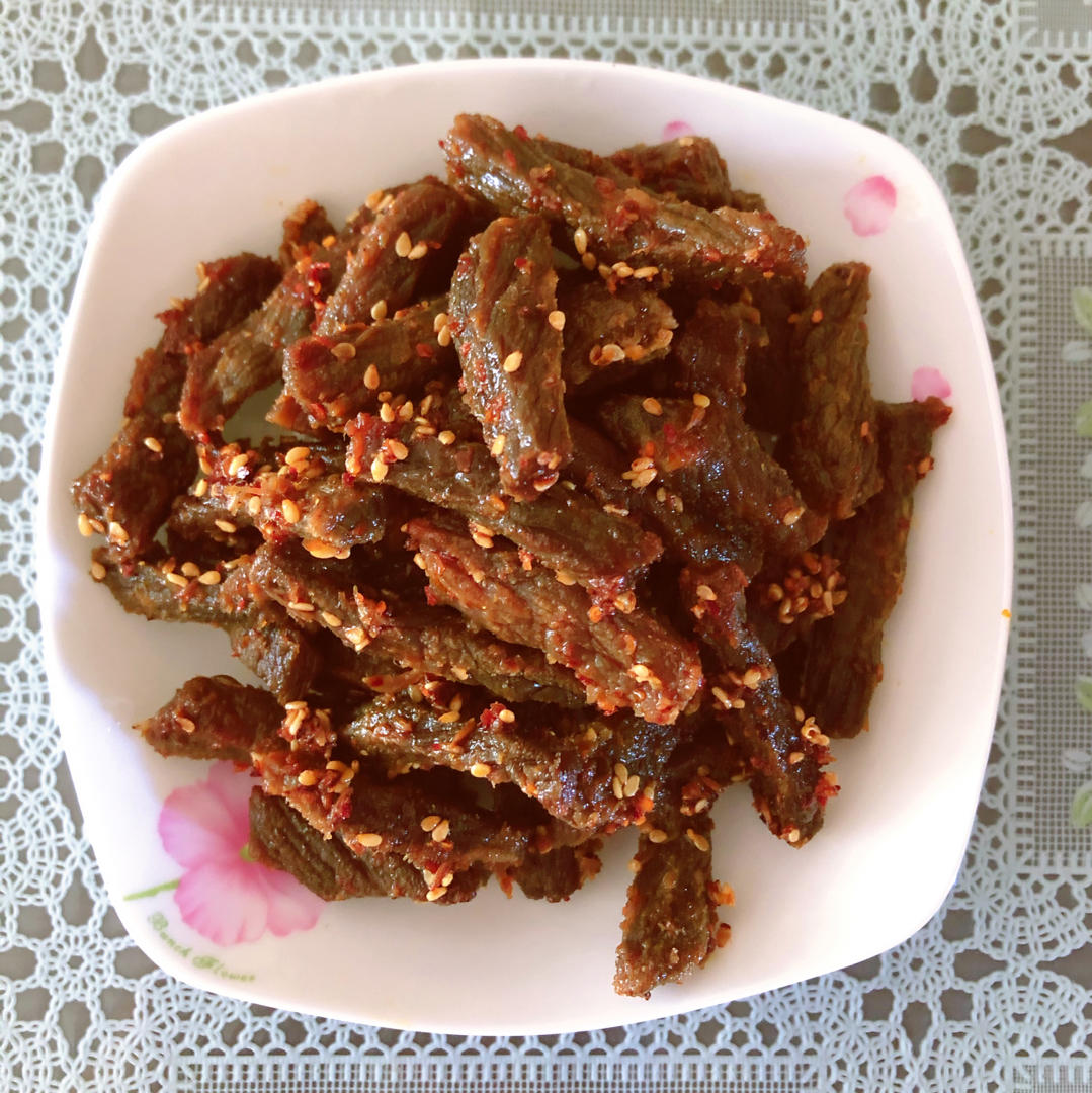 麻辣牛肉干