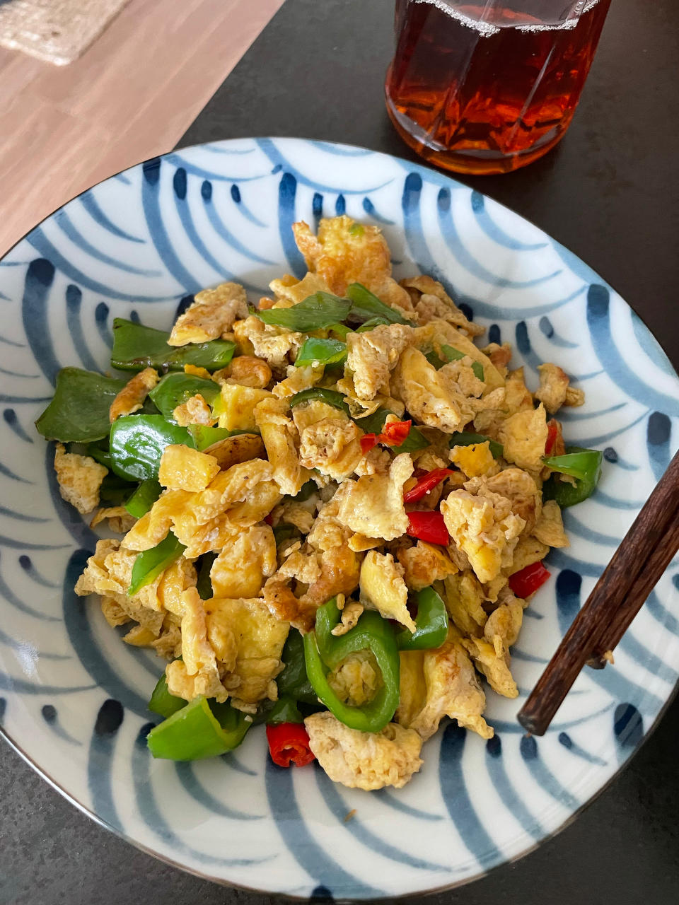 青椒鸡蛋