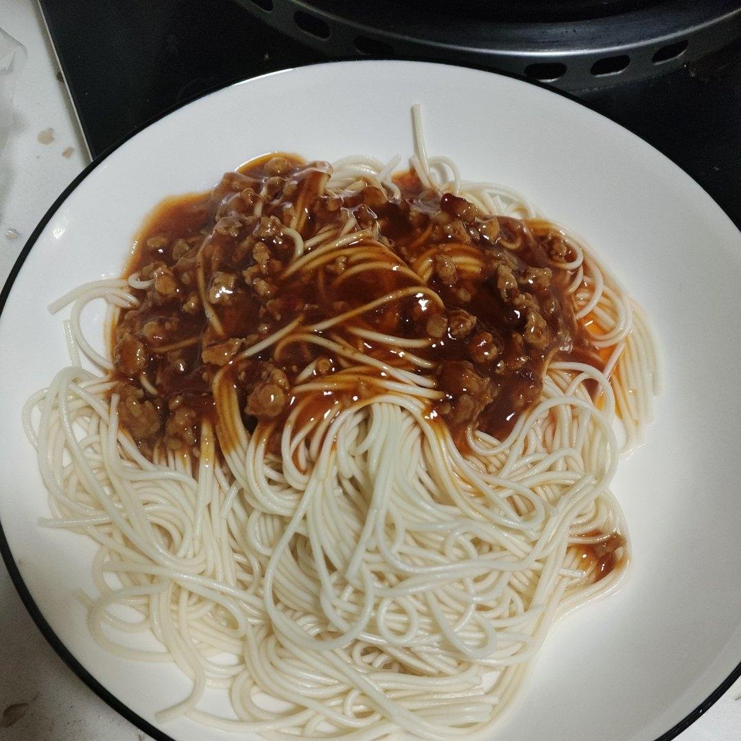 超简单鸡蛋酱拌面