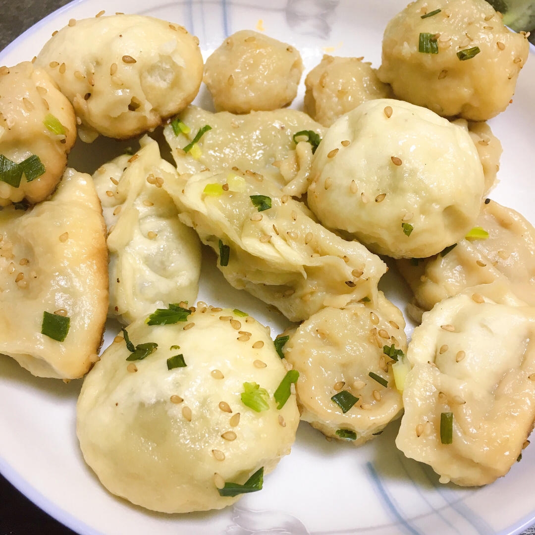 小时候的生煎包