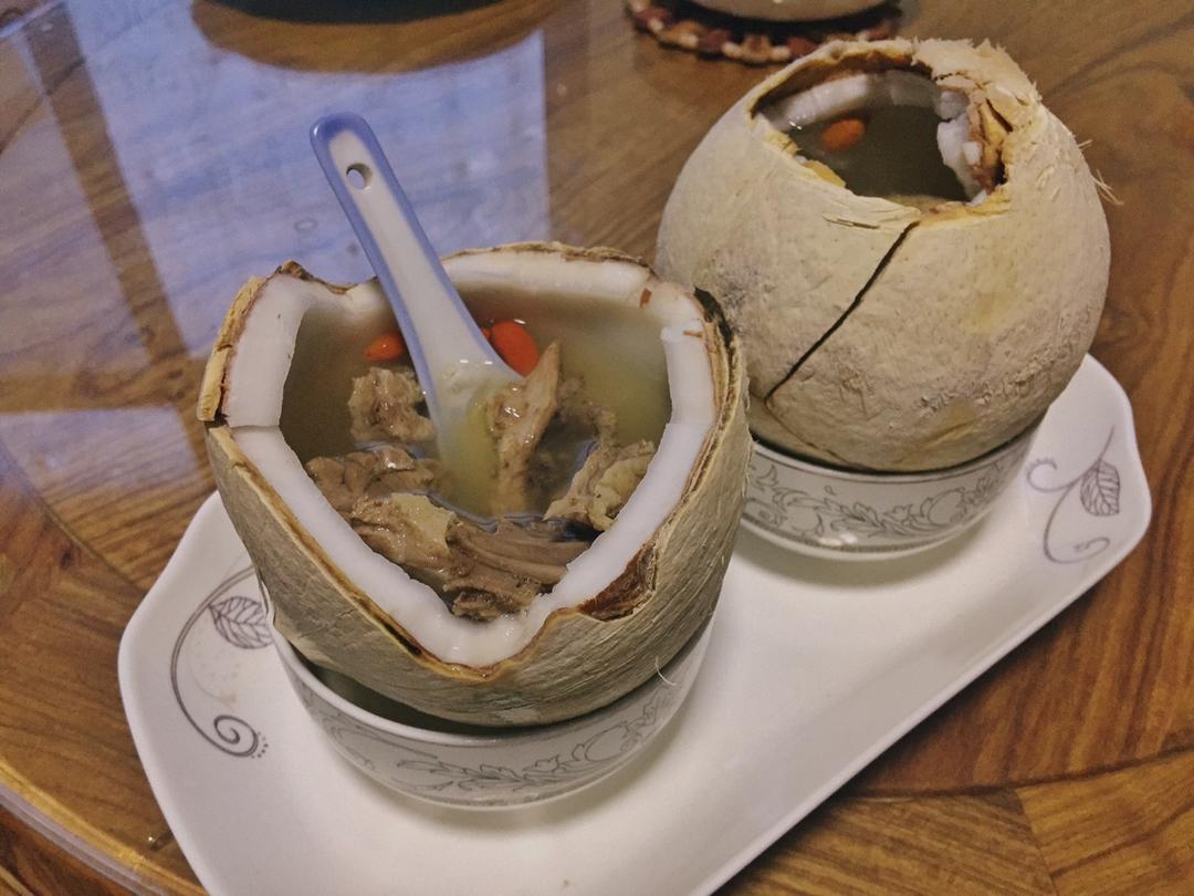 原味椰子鸡盅