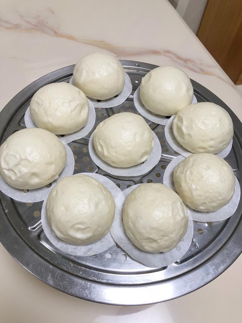 山东呛面馒头～一层一层的剥开，享受纯手工的美味