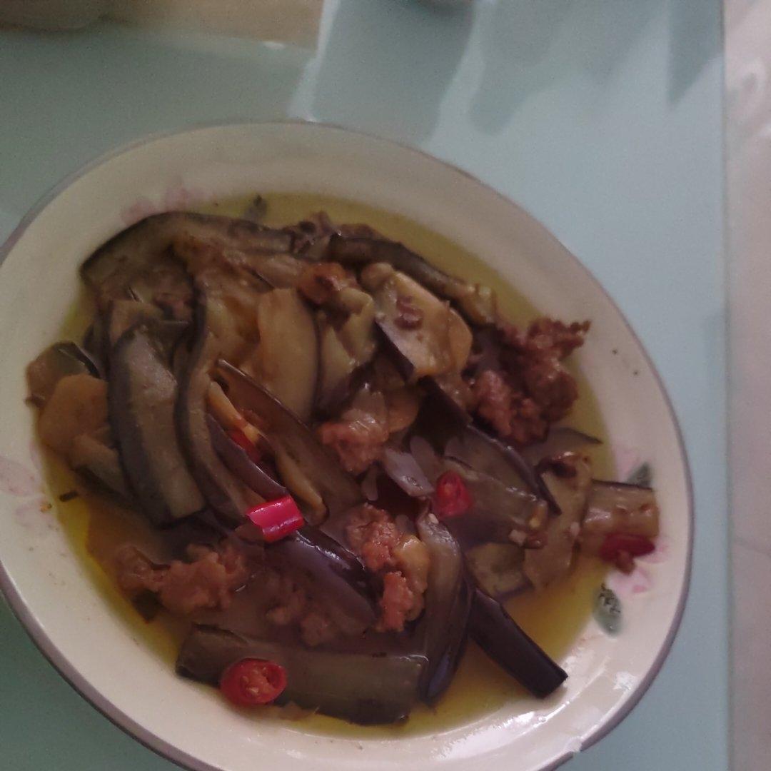 红烧肉沫茄子