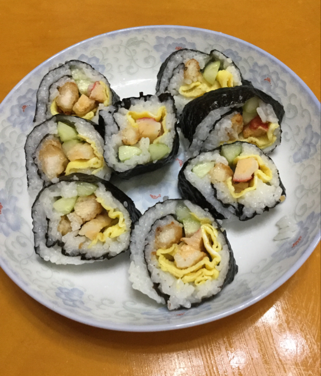 韩式紫菜包饭