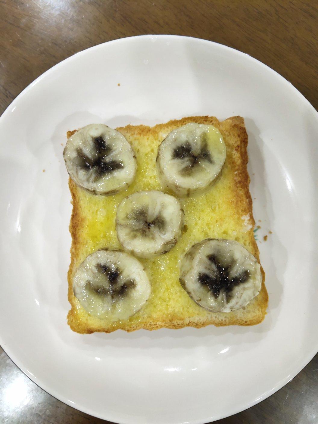 好吃到哭的香蕉烤吐司❗️酥脆香甜❗️零失败❗️