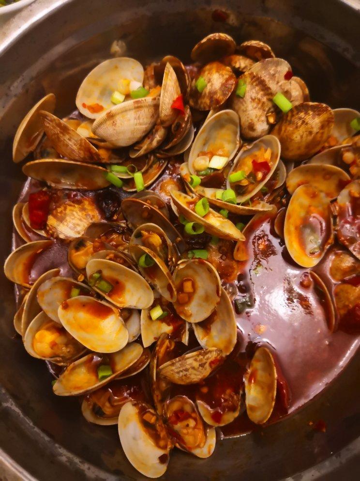 秒杀路边摊‼️巨好吃的爆炒花甲‼️辣炒花蛤