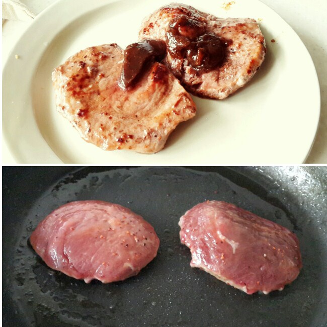 煎牛排