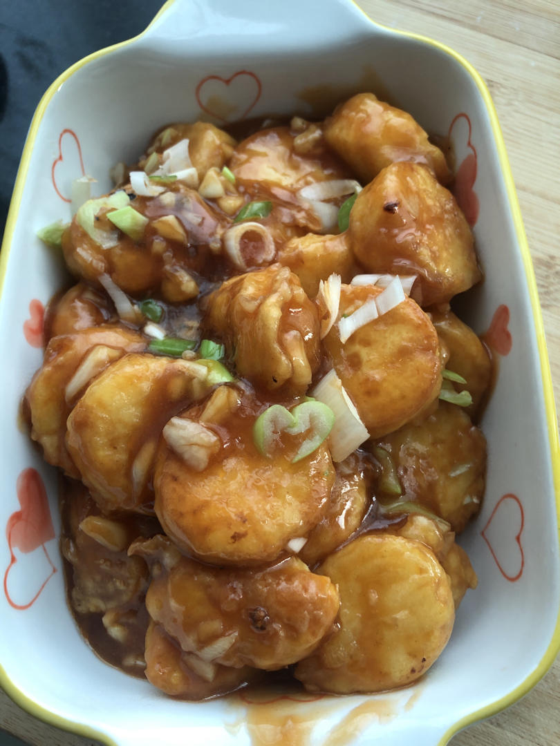 超嫩巨下饭的茄汁日本豆腐，好吃到舔盘