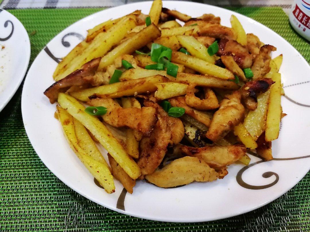 孜然香煎鸡胸肉