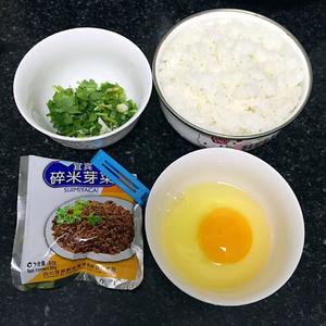 芽菜蛋炒饭的做法 步骤1