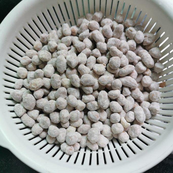 糯甜甜做的雪花花生