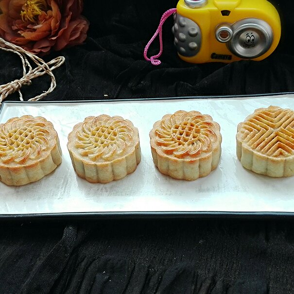 五仁月饼～不用转化糖浆的版本