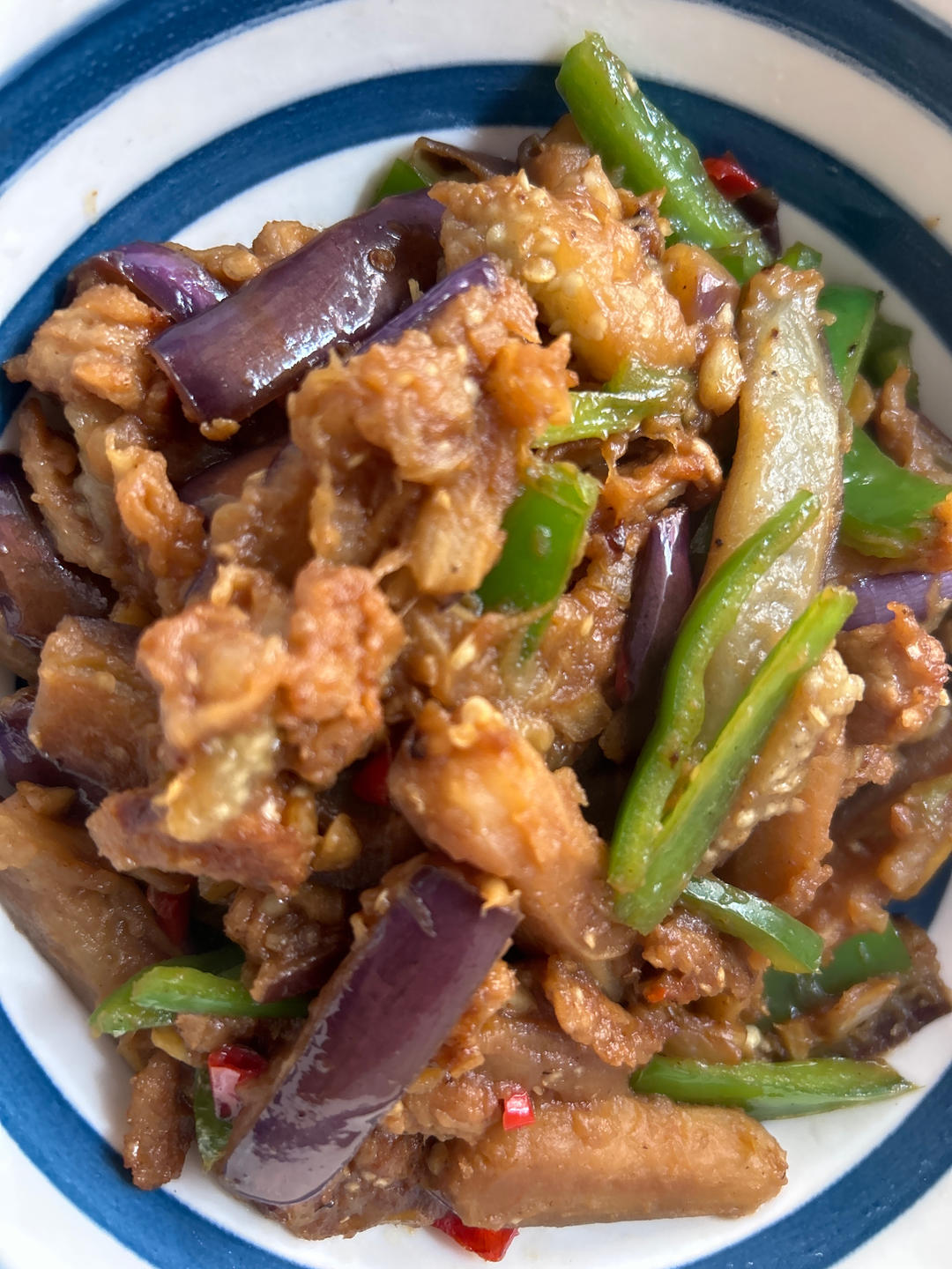 茄子炒肉