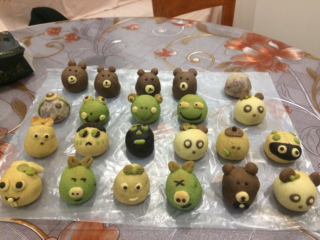 萌萌哒卡通月饼