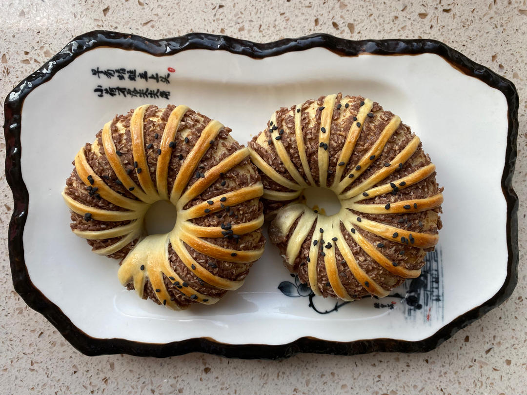 美善品老式豆沙面包