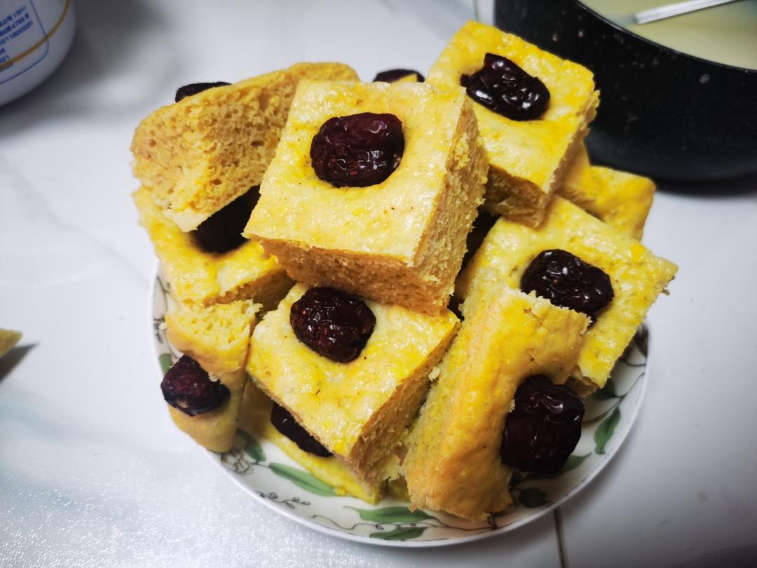 玉米面发糕 粗粮细作 低糖低热量减脂餐 新手零失败 不回缩不塌陷 超快手