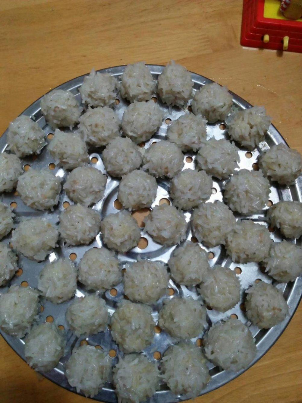 椰香南瓜紫薯糯米糍