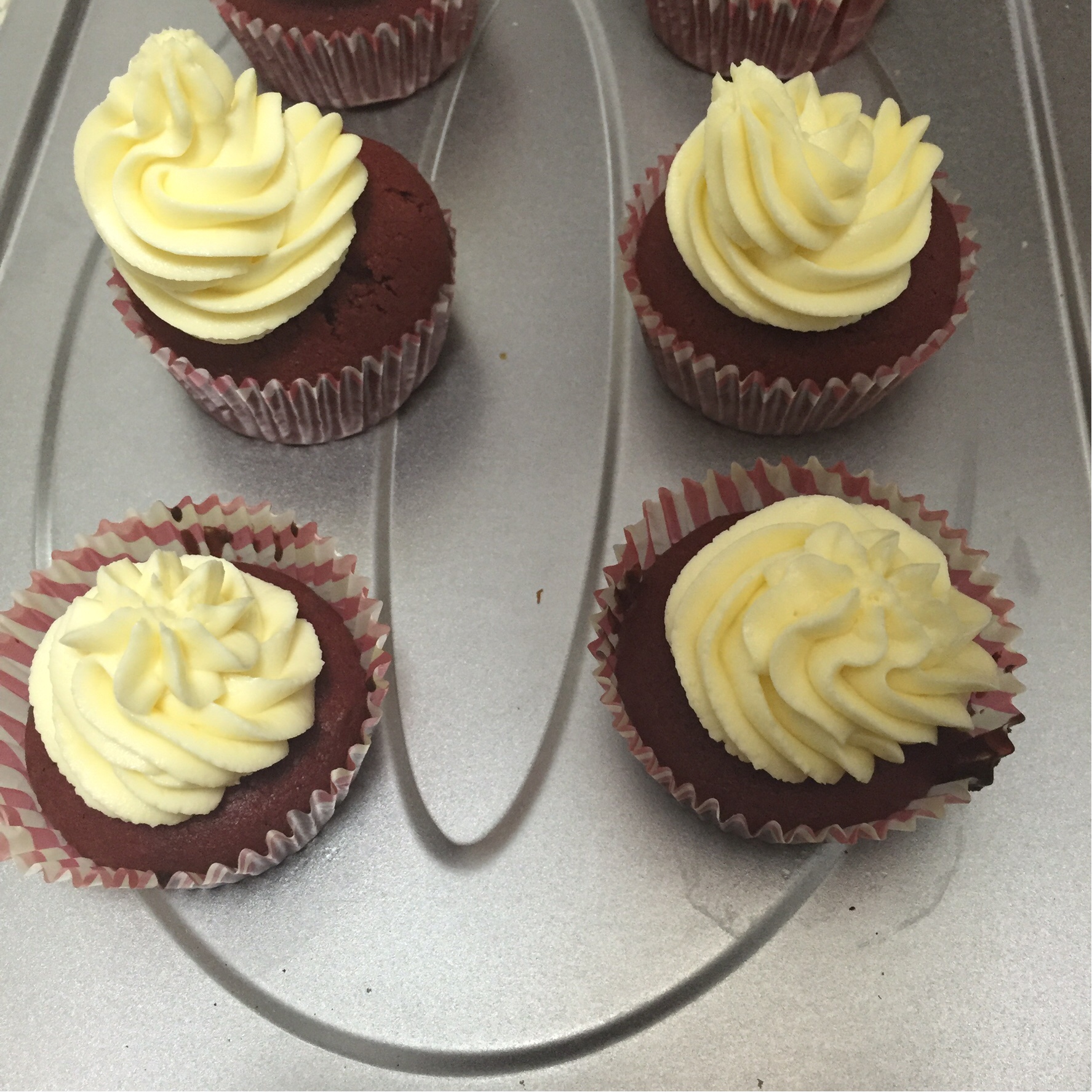 传统红丝绒杯子蛋糕（极软无泡打粉）Red velvet cupcake