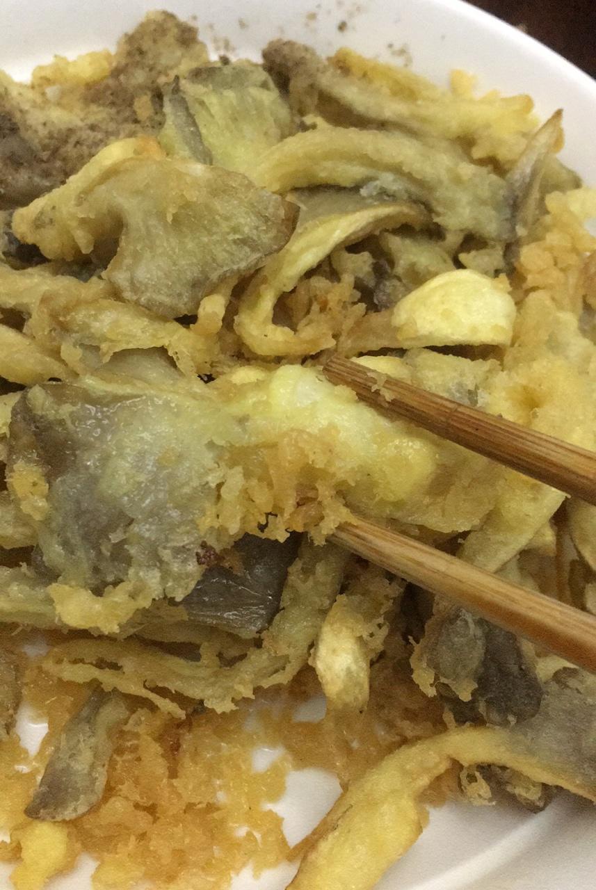 椒盐平蘑