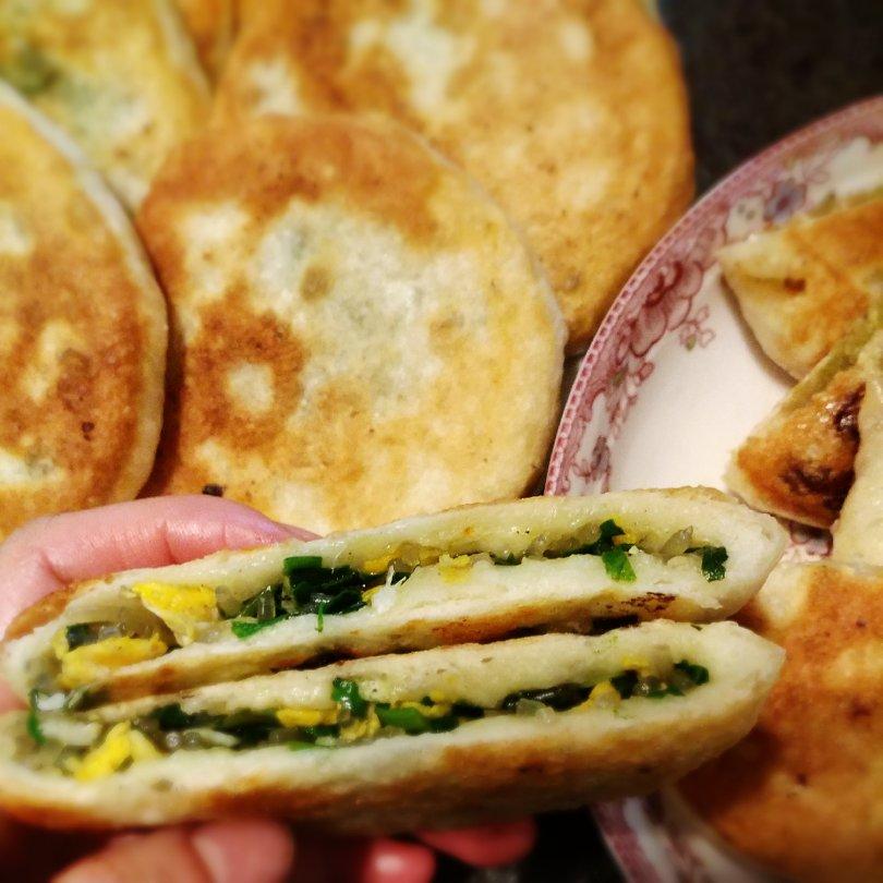 不用去早餐店的发面馅饼