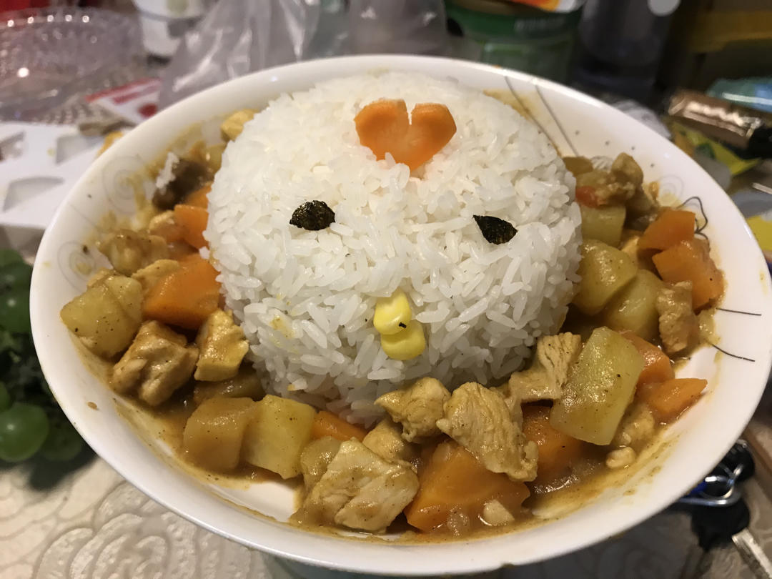 咖喱鸡肉饭