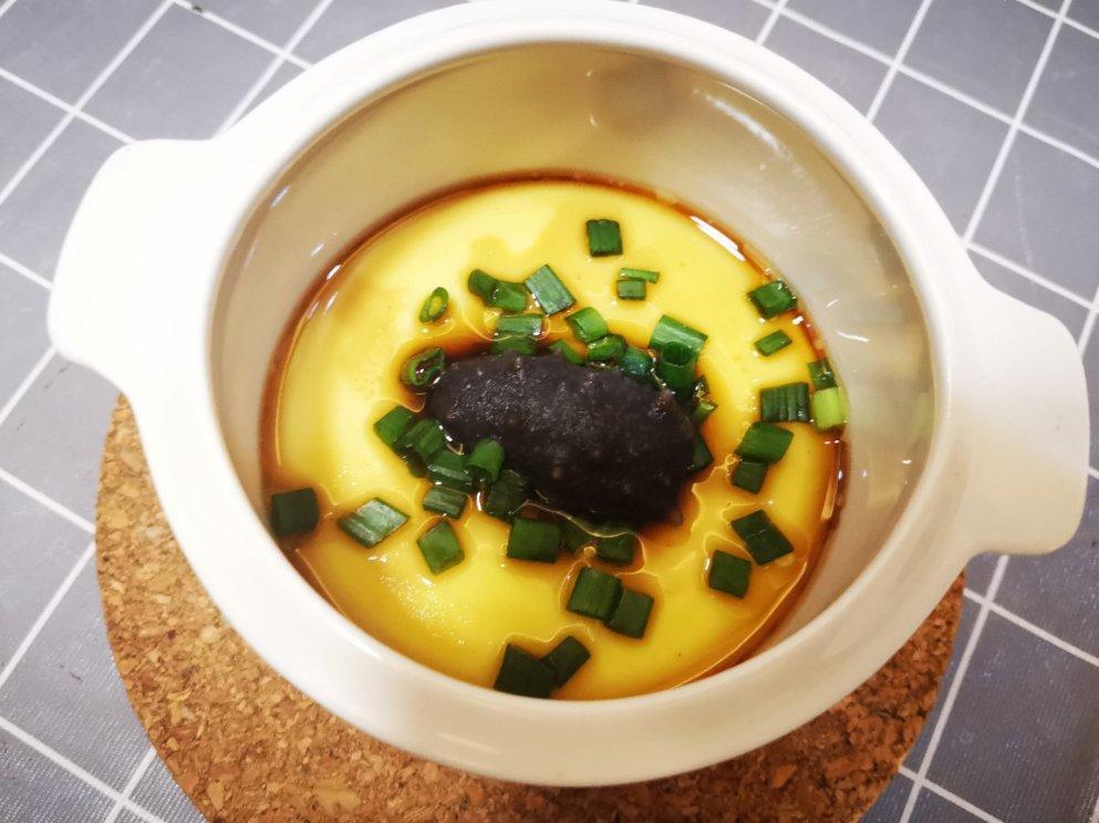 一碗美美的蒸水蛋（海参炖蛋）