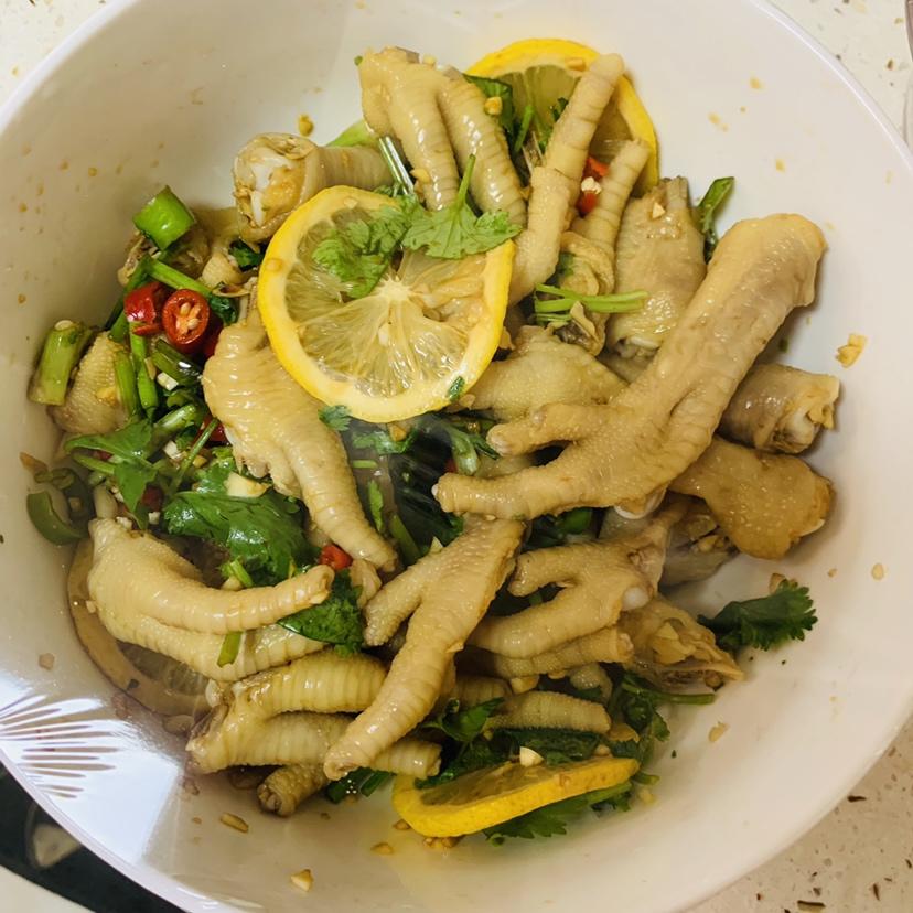 柠檬酸辣凤爪