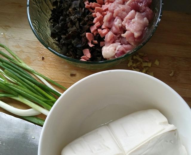 肉汤什锦豆腐的做法