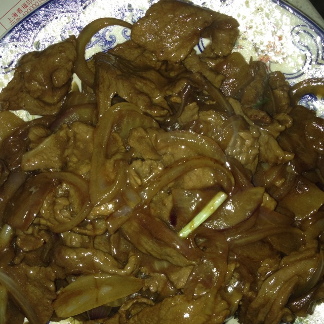 洋葱牛肉丝