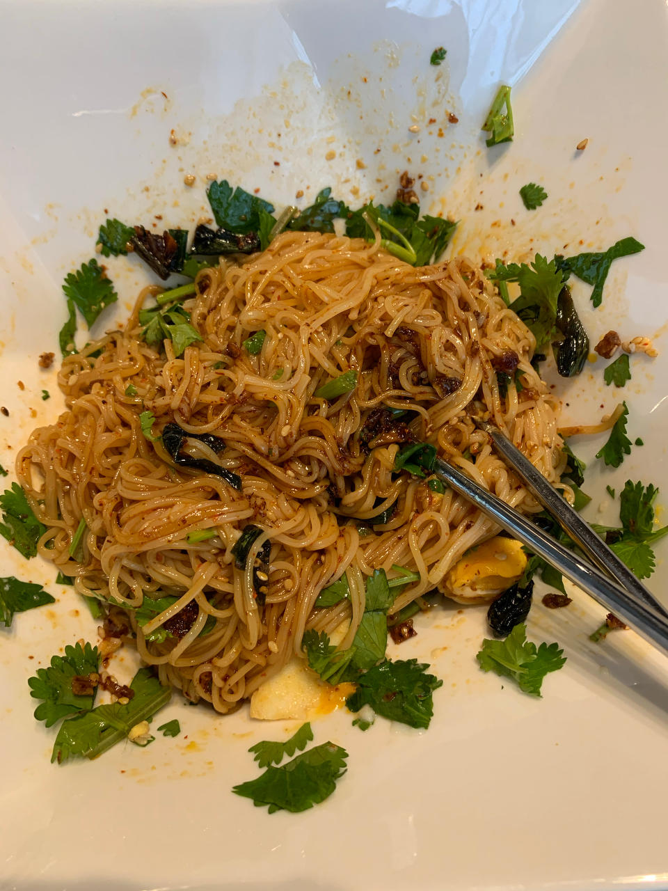 10分钟搞定的一碗葱油拌面