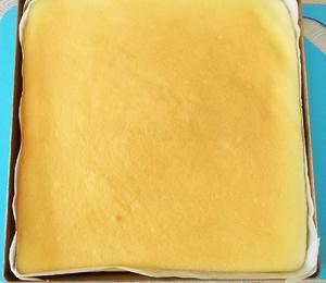 无奶油奶酪版的网红豆乳盒子蛋糕的做法 步骤3