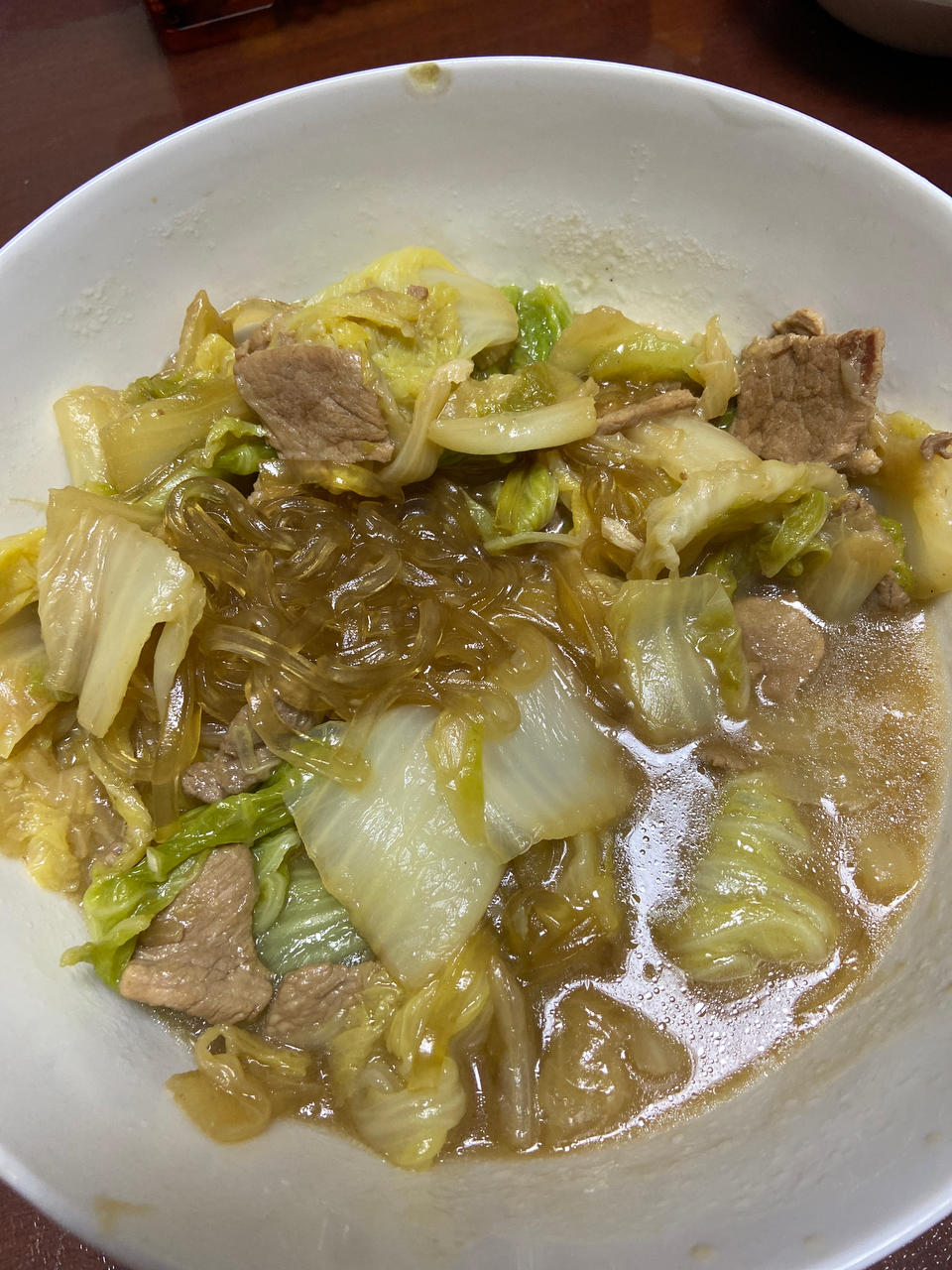 猪肉炖粉条