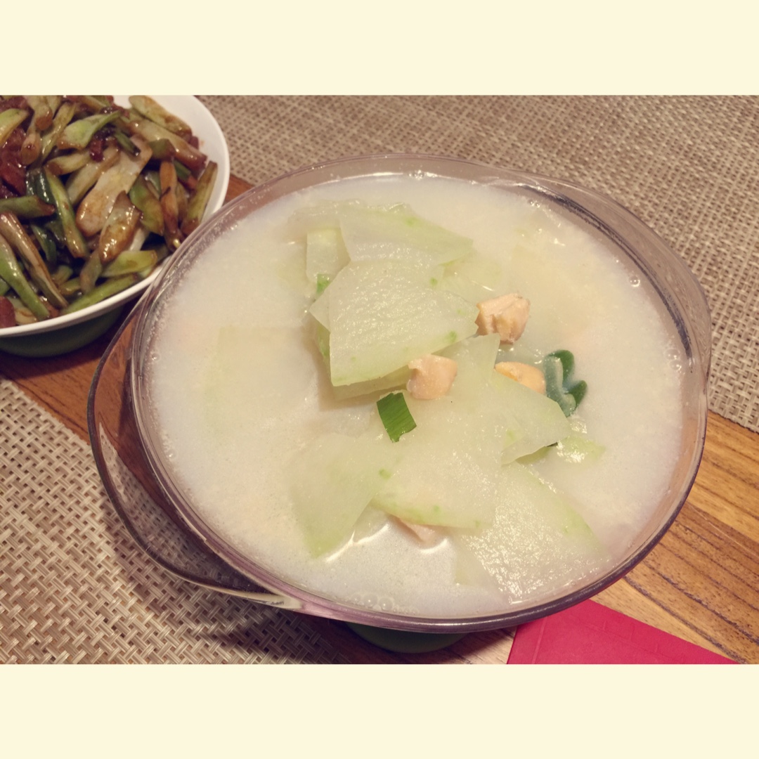 冬瓜扇贝汤