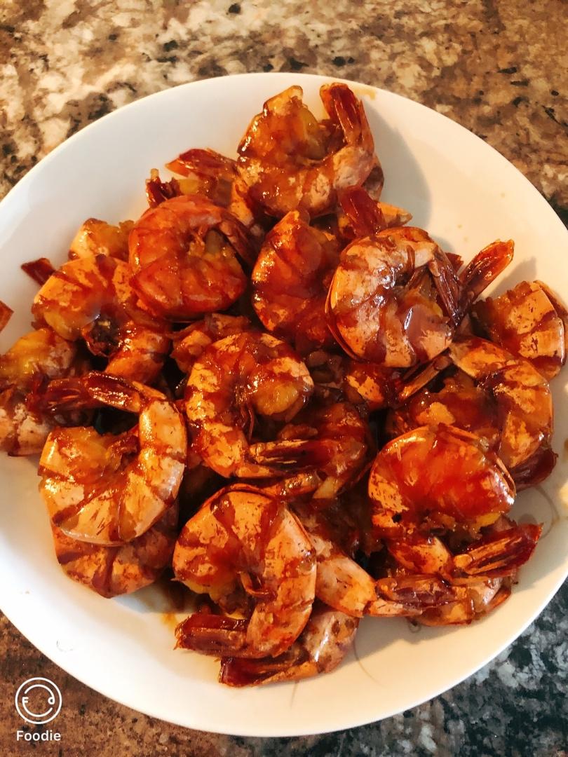 零失败的烧黑虎虾