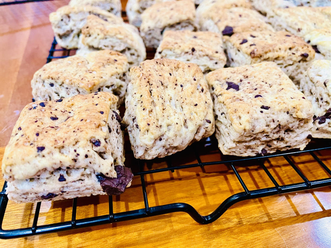 奶油巧克力司康