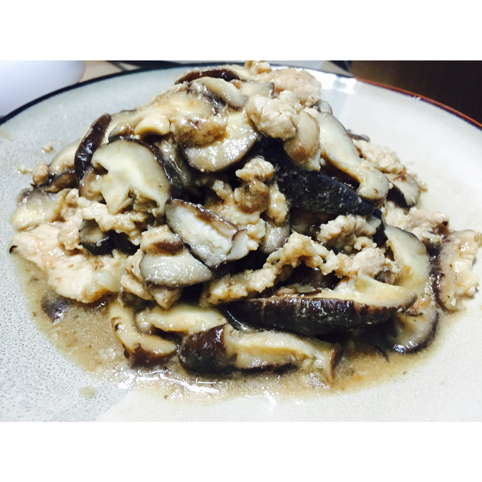 香菇炒肉