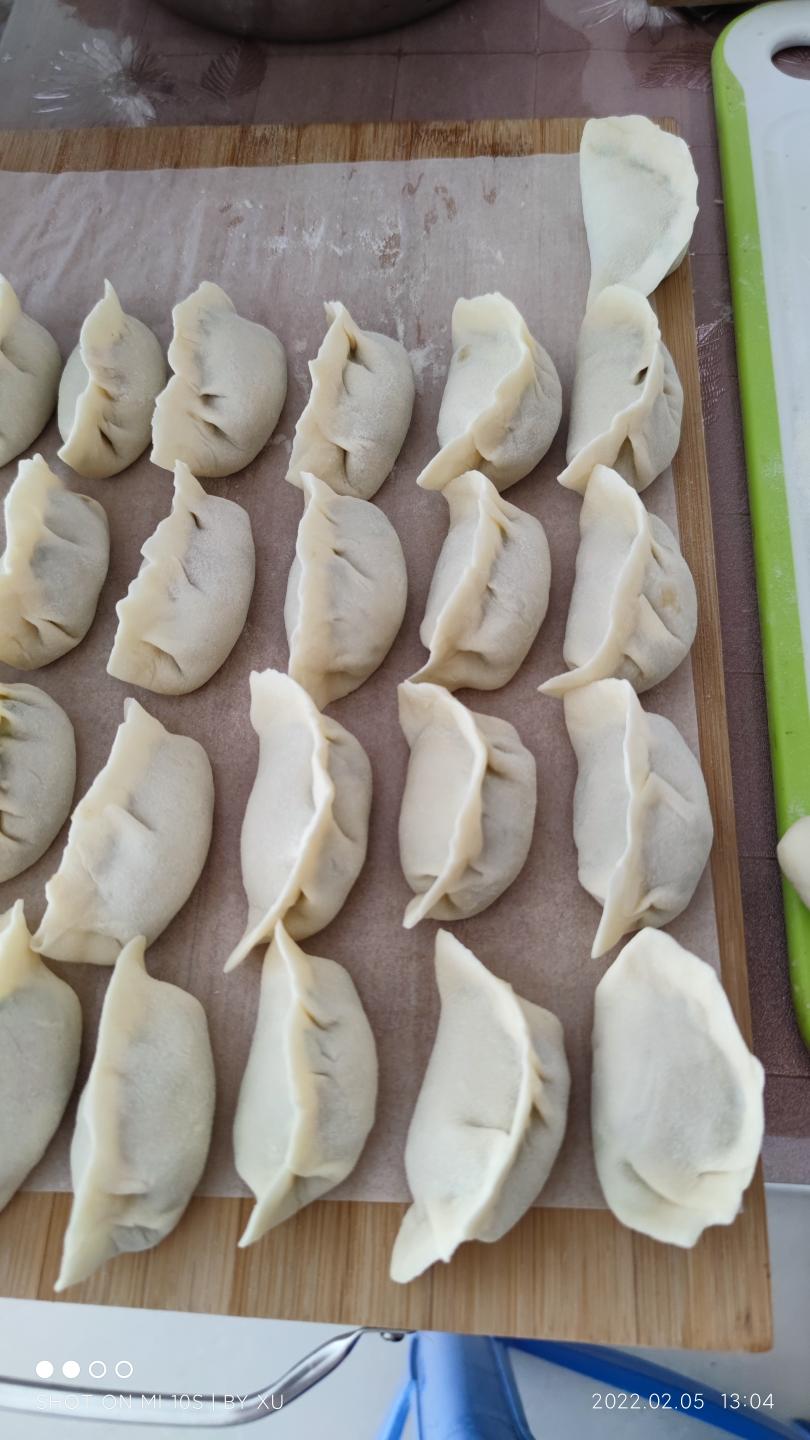 韭菜肉水饺（懒人版）