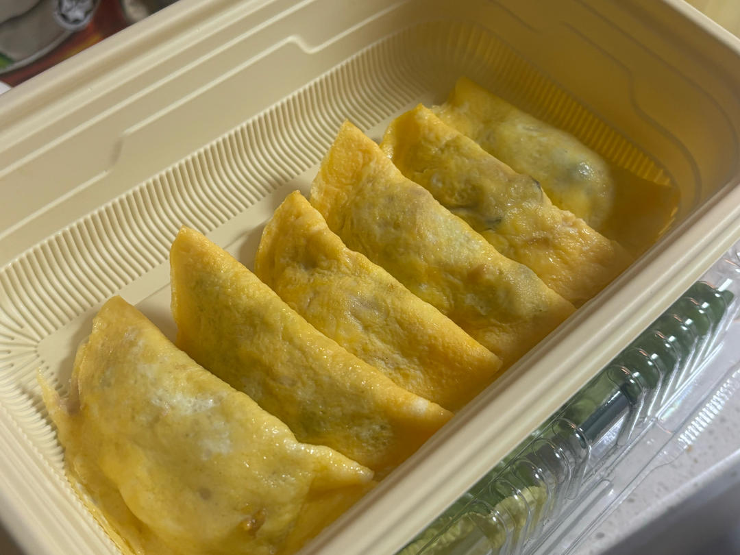 零基础也会做的蛋饺，会上瘾~