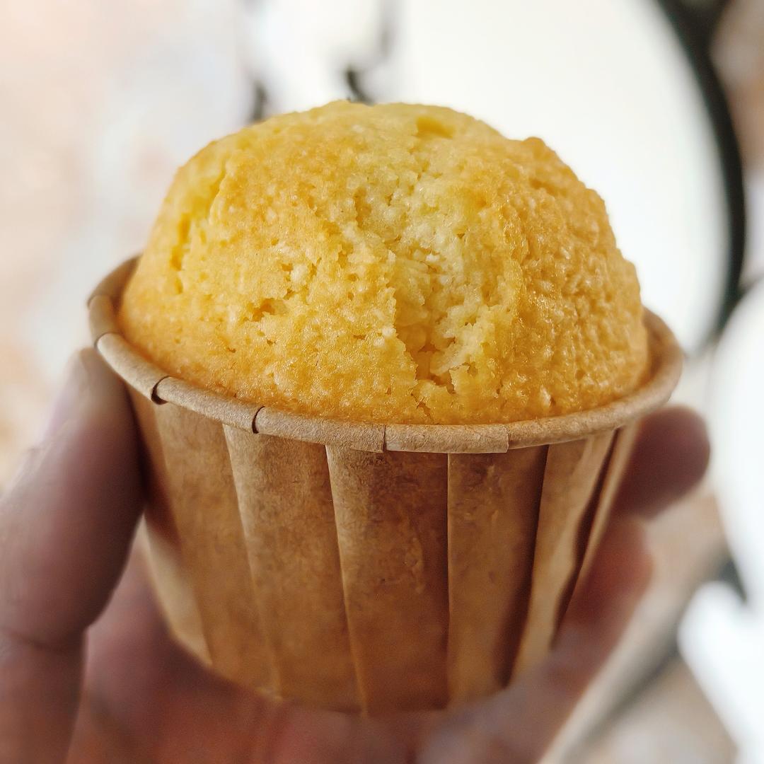 椰蓉蔓越莓玛芬蛋糕（超级好做）