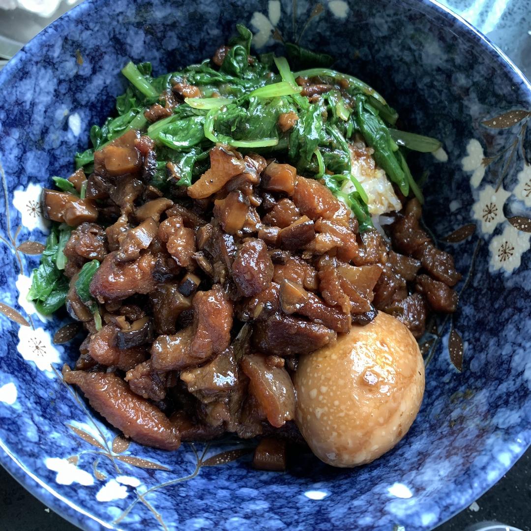 好吃到停不下来的卤肉饭