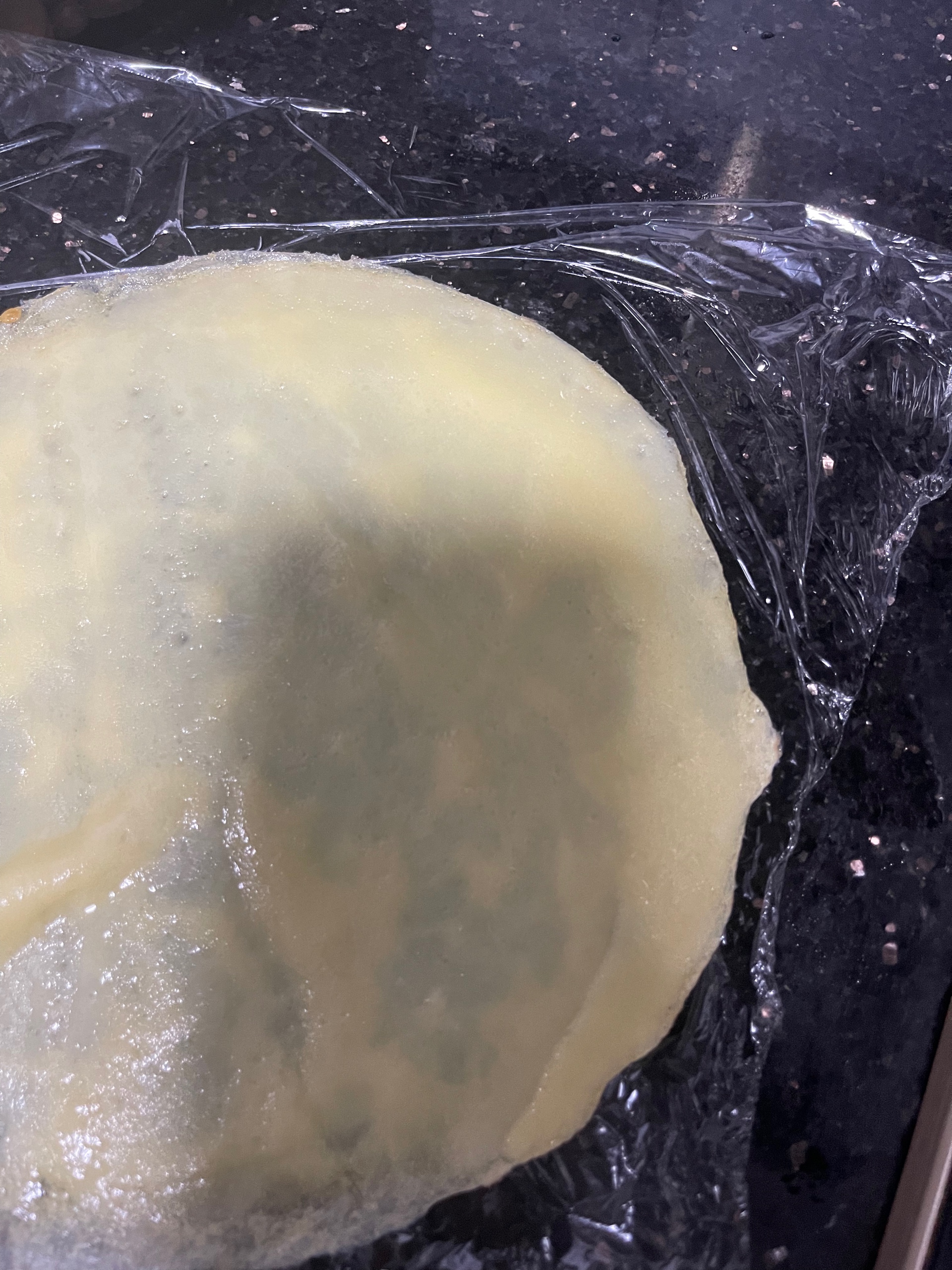 低脂芋泥毛巾卷（无奶油版）无需烤箱的做法 步骤7