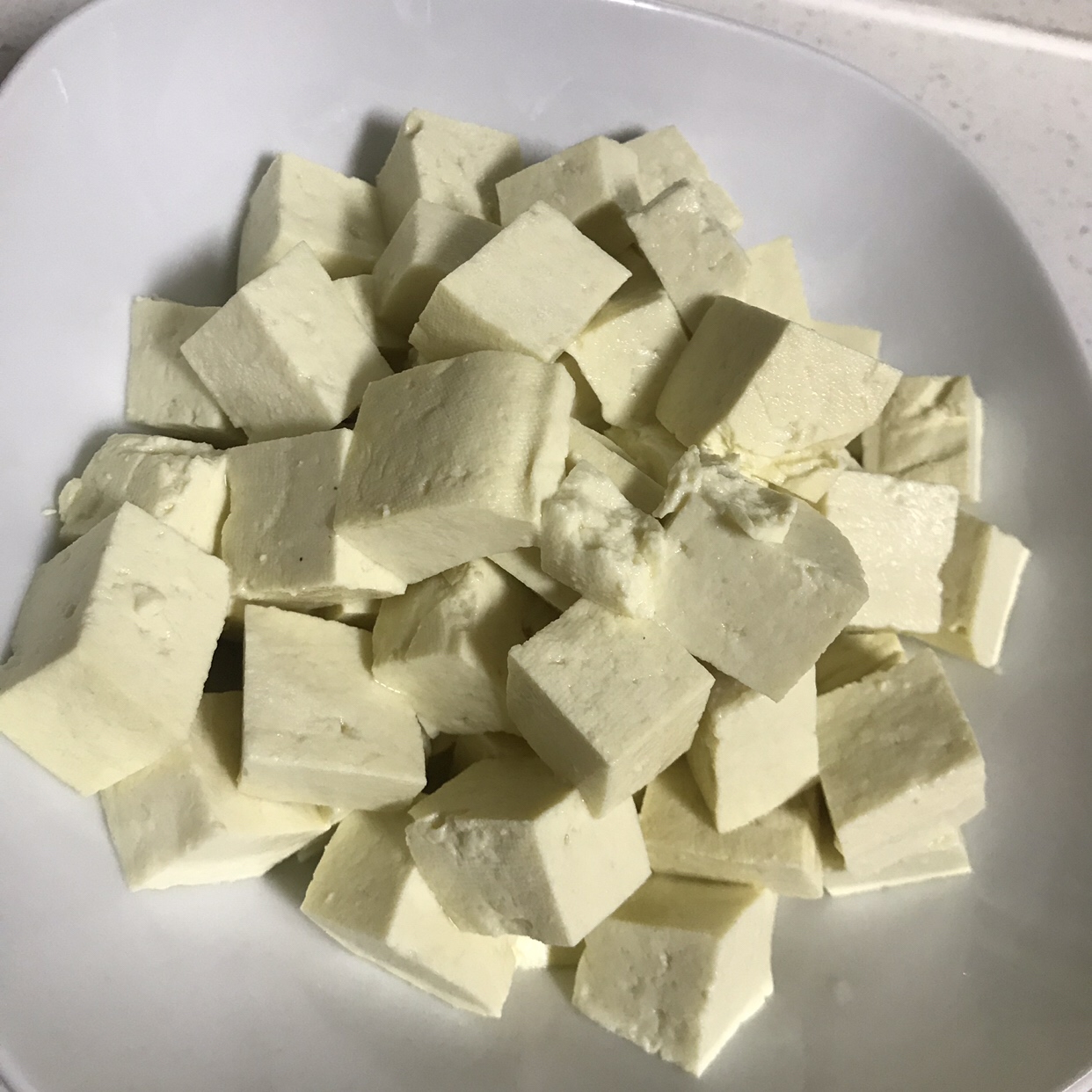 家常红烧豆腐的做法 步骤2