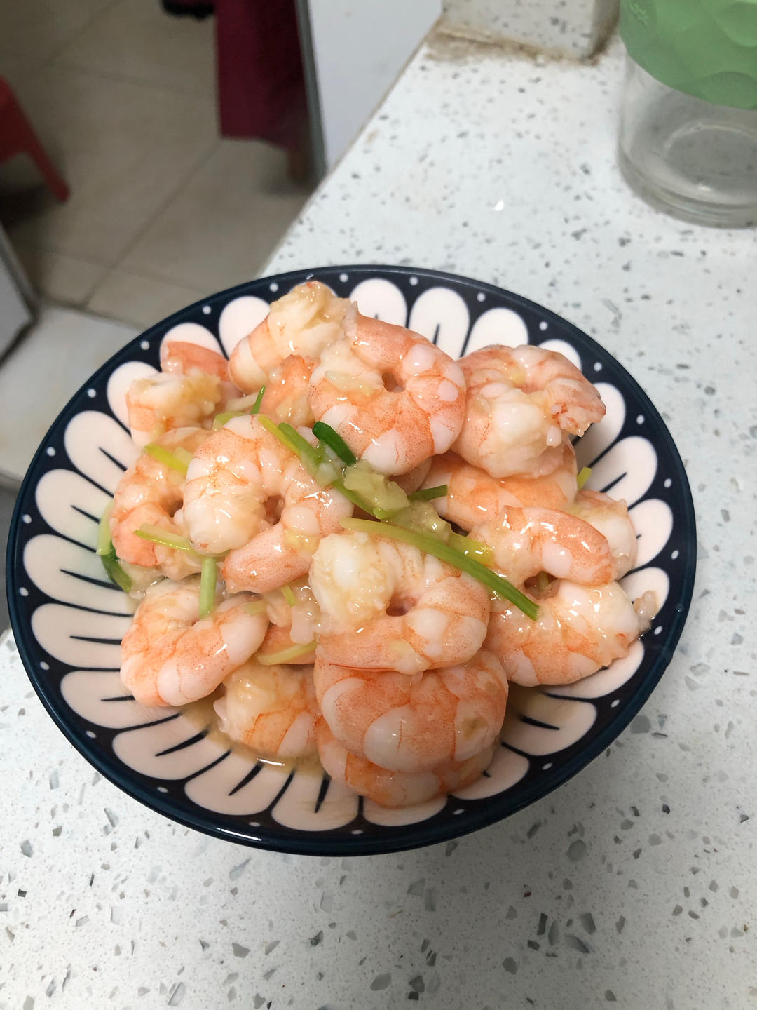 葱爆虾仁
