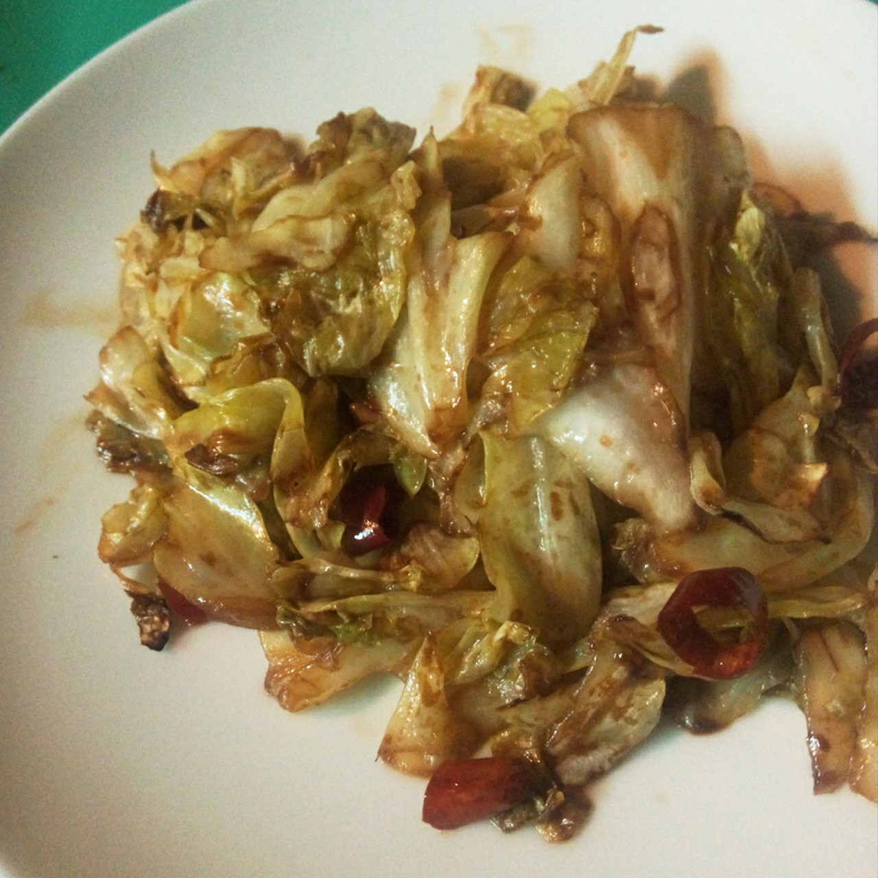 手撕包菜的入味烧法