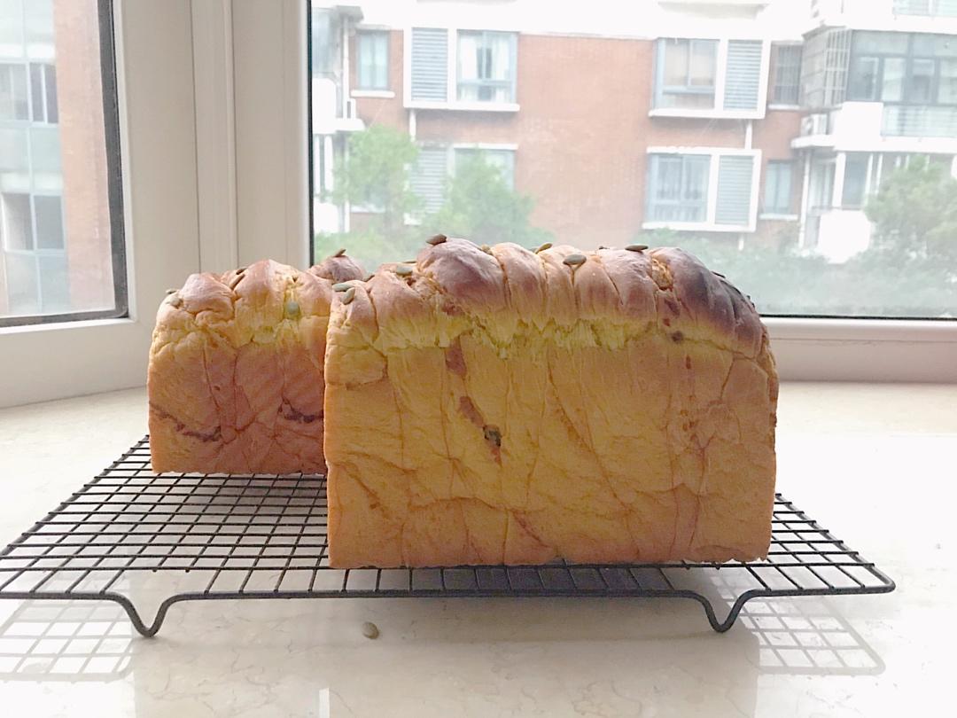 🎃double大伯南瓜（乳酪）吐司|金秋的颜色